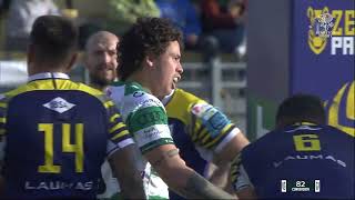 🎥​ Highlights 8° Round United Rugby Championship 20232024  Zebre Parma 24 Benetton Rugby 31 [upl. by Nakeber]