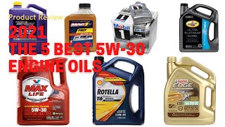 Best 5w30 Synthetic Oil for Best Performance  Top 5 Picks For 2023 [upl. by Sunday]