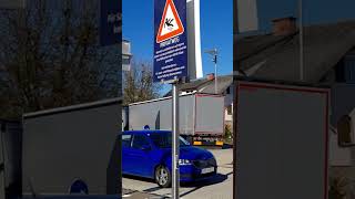 roundaboutkreisverkehrHalbenrainerstrasse Bad Radkersburg [upl. by Ecnaret835]