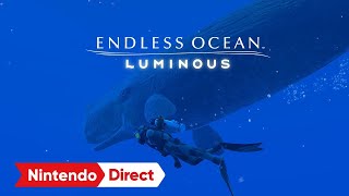 Endless Ocean Luminous  Announcement Trailer  Nintendo Switch [upl. by Appilihp]