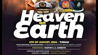 PASTOR EA ADEBOYE SERMON  RCCG AUGUST 4TH 2024 THANKSGIVING SERVICE [upl. by Pahl]