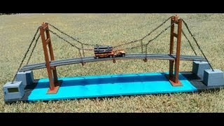 How to make suspension bridge model [upl. by Tega959]