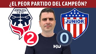 Fortaleza 20 Junior  Liga Dimayor 2024I  Resumen Goles y Táctica por Juan Felipe Cadavid [upl. by Nozicka]