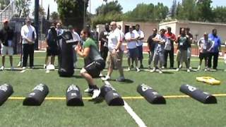 Notre Dame O Line Drills Part 1 [upl. by Llewol]