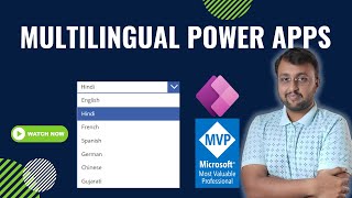 Create Multilingual Power Apps [upl. by Nyasuh]