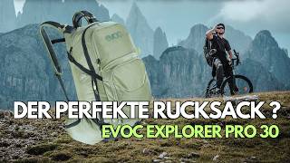 Der ultimative MTBRucksack amp Wanderrucksack im Review  EVOC EXPLORER PRO 30 Rucksack Langzeittest [upl. by Ogren875]