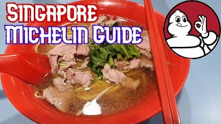 Hong Kee Beef Noodles  Michelin Guide Singapore Street Food Series [upl. by Berta]