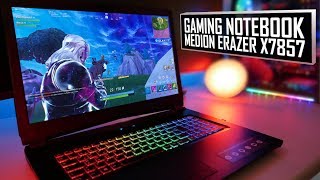 Das Perfekte HighEnd Gaming Notebook  MEDION ERAZER X7857 [upl. by Tatianna527]