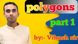 polygons part 1 by vikash sir [upl. by Ilan]