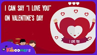 Im a Little Valentine Lyric Video  The Kiboomers Valentines Day Songs for Preschoolers [upl. by Brendin]