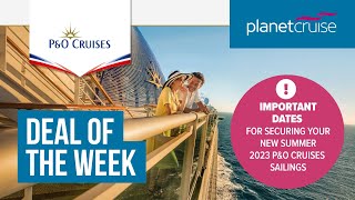 PampO Cruise from Southampton Deal  Important 202324 Summer amp Winter Cruise info  Planet Cruise [upl. by Apgar375]