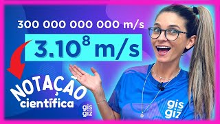 NOTAÇÃO CIENTÍFICA  Física Química 8° 9° ano  conceito e exercícios  Potencia base 10 [upl. by Forrester816]