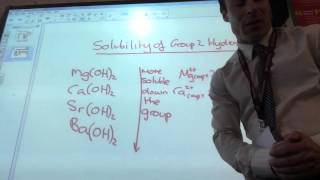 Group 2 Hydroxides and Sulphates Solubility Trends from wwwChemistryTuitionNet [upl. by Marilyn182]