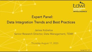 Expert Panel Discussion  Data Integration Trends and Best Practices [upl. by Donelle]