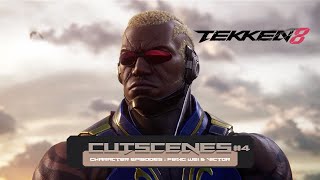 Cutscenes 4  Character Episodes Feng Wei amp Victor Chevalier  Tekken 8 [upl. by Rorie]