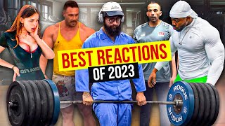 BEST REACTIONS of ANATOLY  Elite Powerlifter Pretended to be a CLEANER in Gym Prank [upl. by Maribeth678]