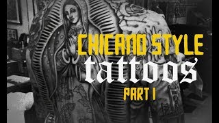 Chicano Style Tattoos [upl. by Ayana]