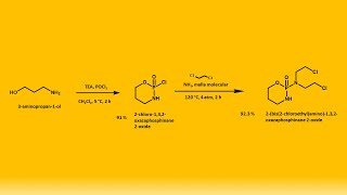 Ciclofosfamida antineoplásico síntesis [upl. by Post]
