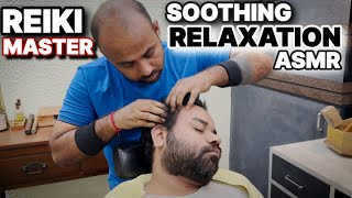 ASMR Soothing Head Massage With NeckCrack By ReikiMaster sensoryoverloadasmrcommunityrelaxtion [upl. by Hesper]