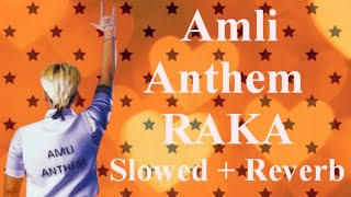 Amli Anthem RAKA Ft Deepak Dhillon  Slowed  Reverb [upl. by Emarie]