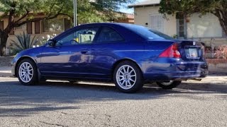 2002 Honda Civic Coupe  One Take [upl. by Eselehs]