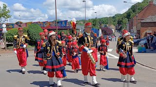 COURSURHEURE 🇧🇪 Procession et marche folklorique SaintJeanBaptiste 2024 1 [upl. by Anya223]