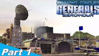 Command amp Conquer Generals Zero Hour  Part 1  Chemical Warfare [upl. by Enobe897]