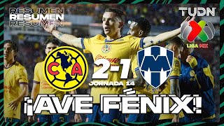 HIGHLIGHTS  América 21 Monterrey  Liga Mx AP2024  J14  TUDN [upl. by Anera]