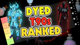 Ranking all T90 DYED Weapons and armor [upl. by Hadden]