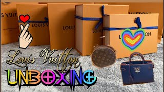 Unboxing Mini Boite Chapeau 2020 Bag Twist Louis Vuitton T shirt 👕 Man [upl. by Heinrich485]