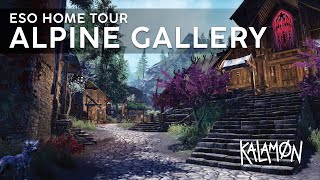 ESO Alpine Gallery Home Tour The Alpine Village [upl. by Svirad]