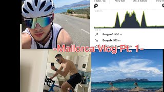 80KM RUNDE NACH CAP FORMENTOR  MALLORCA VLOG PT 1 [upl. by Orimar]