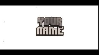 Panzoid Intro Template My New 2D Intro Overlay preset Read description [upl. by Eelymmij]