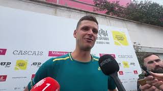 Hubert Hurkacz Estoril Open Press Conference after Cristian Garin win [upl. by Oker961]