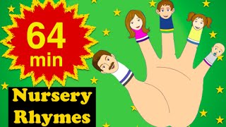 Finger Family and More Nursery Rhymes  Nursery Rhymes Collection For Children [upl. by Kittie]