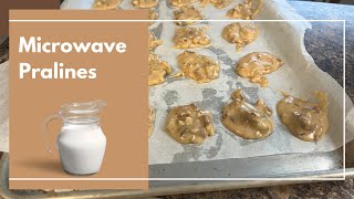 Microwave Pralines [upl. by Nwadrebma570]