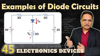 2  Examples on Diode Circuit  Electronics Devices and Circuits  EDC  Engineering Funda [upl. by Onez]