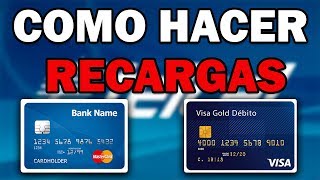 COMO HACER RECARGAS CON TARJETA DE CREDITO Y DEBITO TELCEL [upl. by Weathers]