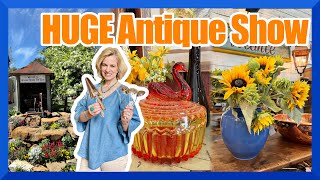 Round Top Antiques Week Treasure hunt in fields tents and halls at biggest show in Texas [upl. by Jolanta]