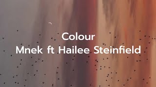 Colour  Mnek ft Hailee Steinfeld lyrics [upl. by Giguere499]