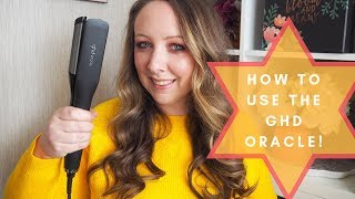 How to use the GHD Oracle  demo review easy curls Lovely Girlie Bits [upl. by Aneerb310]