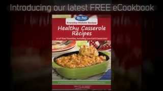 Healthy Casserole Recipes FREE eCookbook [upl. by Yelah]