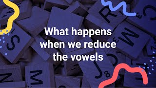 Unstressed vowels and vowel reduction sesion 1 [upl. by Joycelin315]