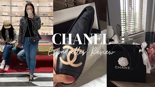 Chanel Espadrilles Unboxing and Review [upl. by Jp]