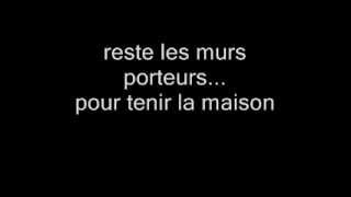 les murs porteursFlorent Pagny paroles [upl. by Ahsilad]