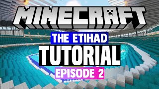 Minecraft Stadium Builds Etihad Stadium 2 PitchsideStands [upl. by Edith162]