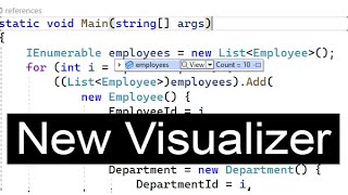 New Collections Visualizer in Visual Studio 2022 [upl. by Anerak911]