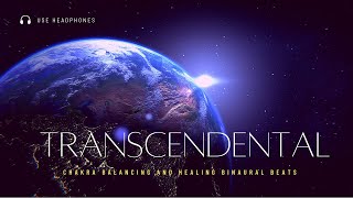 Powerful transcendental meditation music with chants Chakra balancing and healing binaural beats [upl. by Ecinereb]