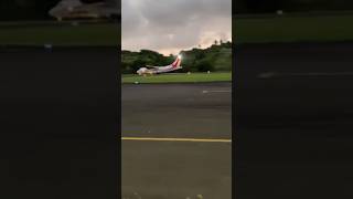 WINAIR  ATR 42500 Landing Dominica PJWIW aviation shorts viralshorts [upl. by Kajdan]