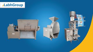 Detergent powder production line  Washing powder making machine Labh Group [upl. by Federico]